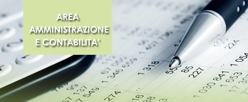 AREA AMMINISTRAZIONE E CONTABILITA'