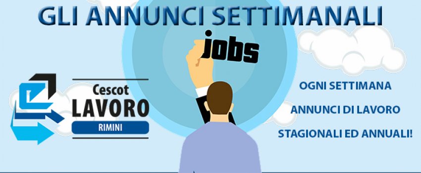 LE OFFERTE DI CESCOT LAVORO
