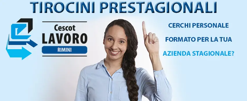 TIROCINI PRE-STAGIONALI! TIROCINI PRE-STAGIONALI!