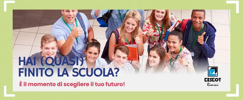 Hai (quasi) finito la scuola? È il momento di scegliere il tuo futuro!