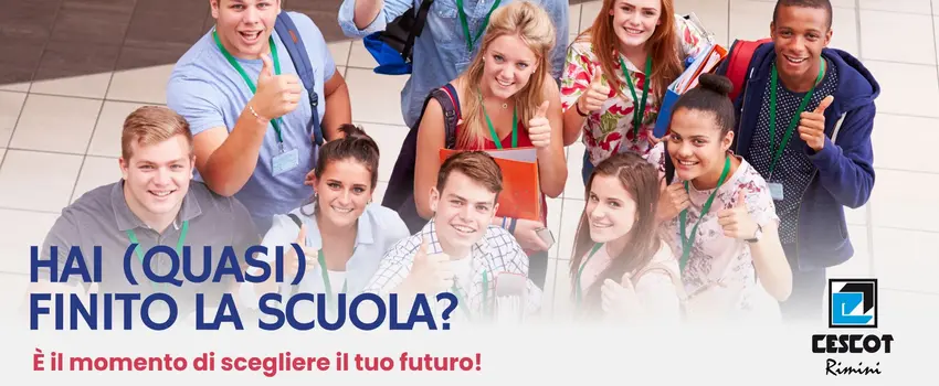 Hai (quasi) finito la scuola? È il momento di scegliere il tuo futuro! Hai (quasi) finito la scuola? È il momento di scegliere il tuo futuro!