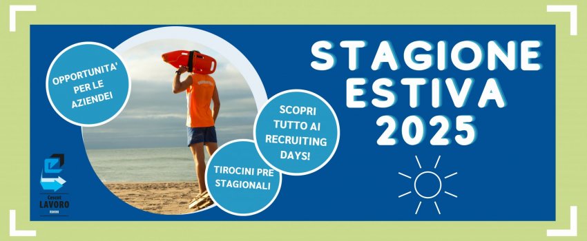 STAGIONE ESTIVA 2025