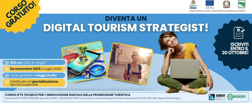 VUOI DIVENTARE DIGITAL TOURISM STRATEGIST IN MENO DI UN ANNO? VUOI DIVENTARE DIGITAL TOURISM STRATEGIST IN MENO DI UN ANNO?