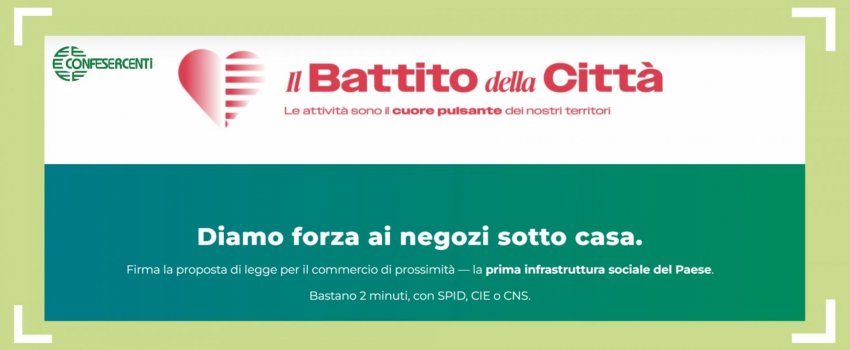 Diamo forza ai negozi sotto casa: firma per il commercio di prossimità