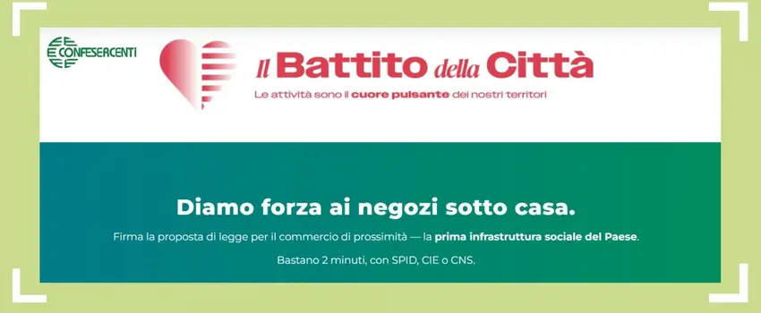 Diamo forza ai negozi sotto casa: firma per il commercio di prossimità