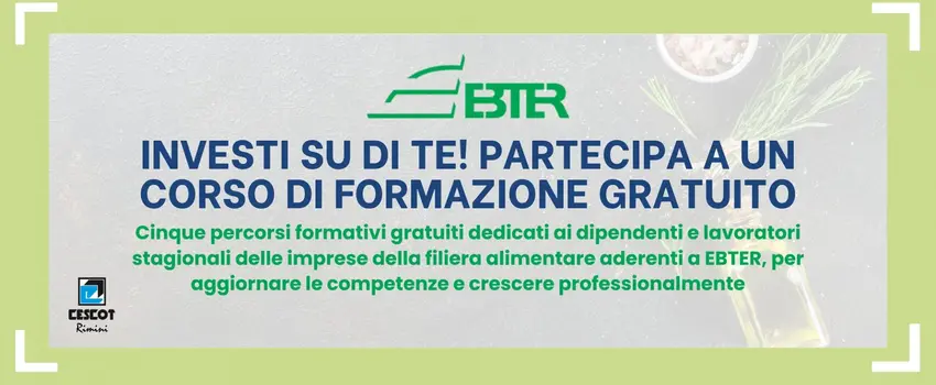 Nuove competenze per crescere nel settore food
