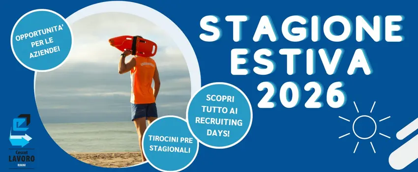STAGIONE ESTIVA 2026