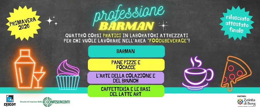 BEVERAGE 2.0: I nuovi corsi per i barman del domani!