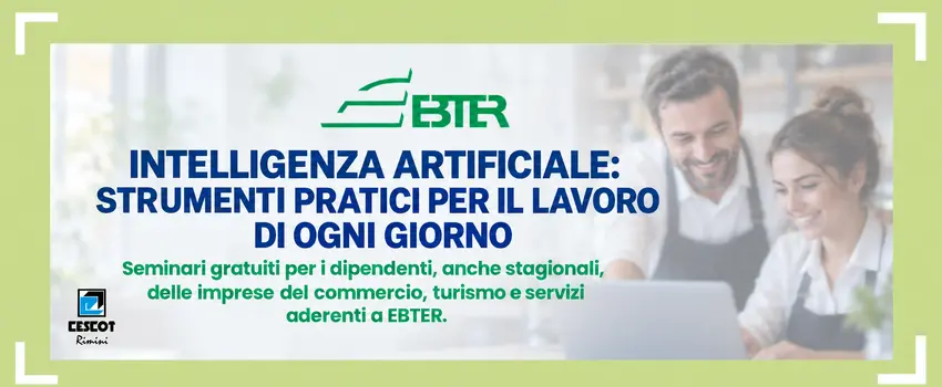 Intelligenza Artificiale per commercio, turismo e servizi