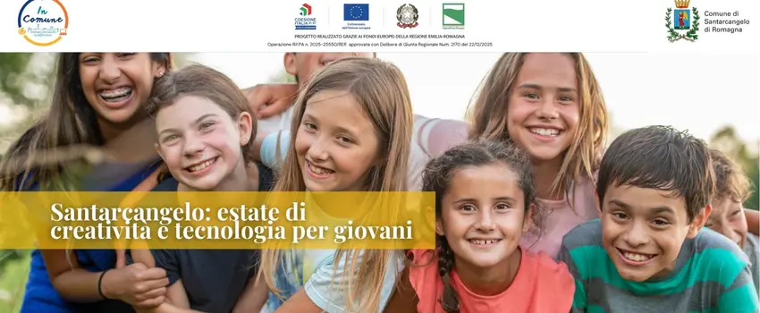 A Santarcangelo l’estate diventa laboratorio: creatività, tecnologia e partecipazione per ragazze e ragazzi