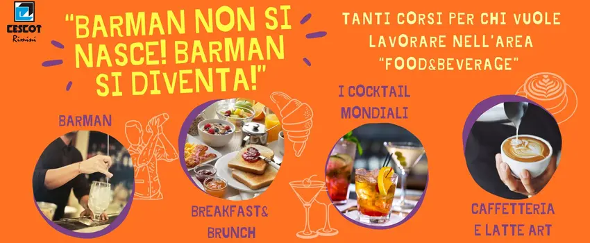BARMAN NON SI NASCE! BARMAN SI DIVENTA! BARMAN NON SI NASCE! BARMAN SI DIVENTA!