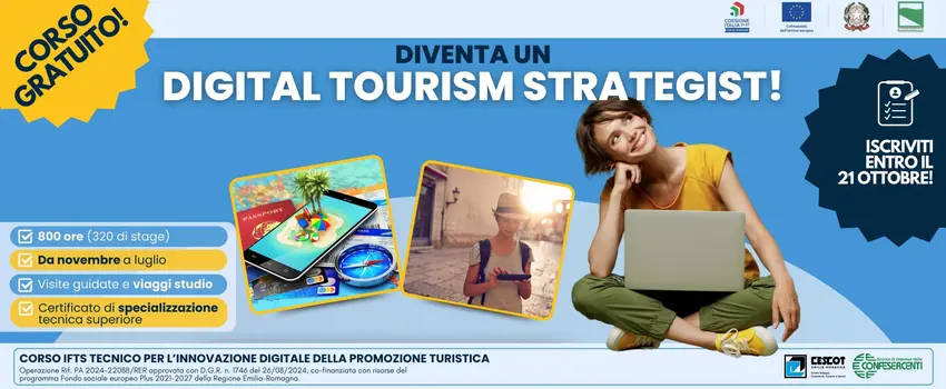 VUOI DIVENTARE DIGITAL TOURISM STRATEGIST IN MENO DI UN ANNO? VUOI DIVENTARE DIGITAL TOURISM STRATEGIST IN MENO DI UN ANNO?