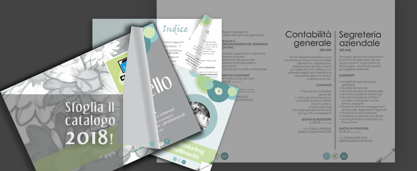 CATALOGO DEI CORSI 2018