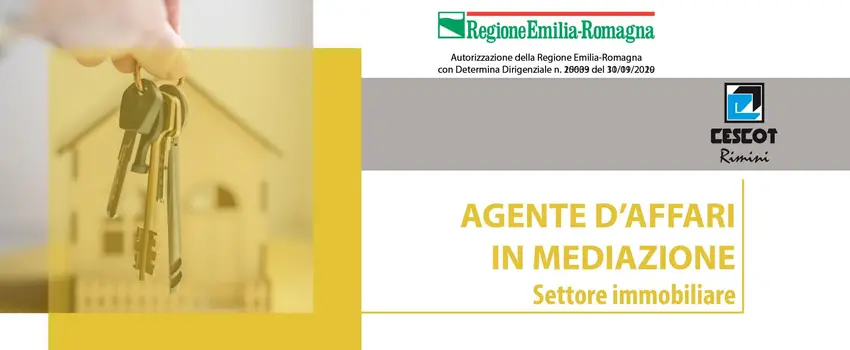 Parte il corso Agente d'affari in mediazione: settore immobiliare