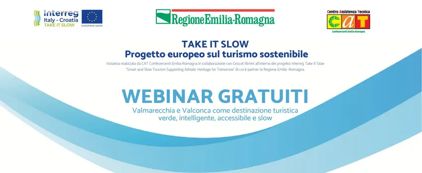 Webinar gratuiti | Valmarecchia e Valconca come destinazione turistica verde, intelligente, accessibile e slow Webinar gratuiti | Valmarecchia e Valconca come destinazione turistica verde, intelligente, accessibile e slow