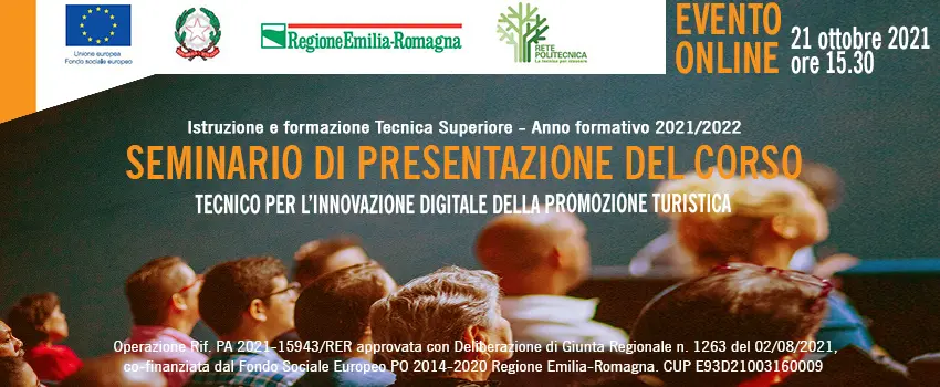 VI PRESENTIAMO IL CORSO IFTS 'TECNICO PER L'INNOVAZIONE DIGITALE DELLA PROMOZIONE TURISTICA' VI PRESENTIAMO IL CORSO IFTS 'TECNICO PER L'INNOVAZIONE DIGITALE DELLA PROMOZIONE TURISTICA'