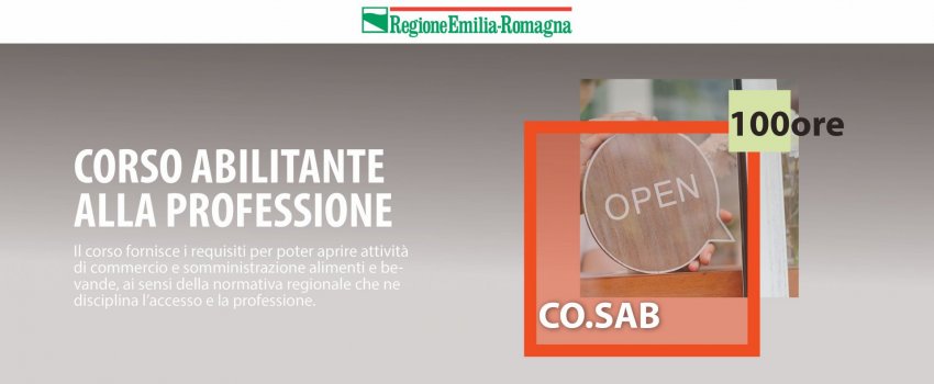 IN PARTENZA IL CORSO OBBLIGATORIO COSAB!