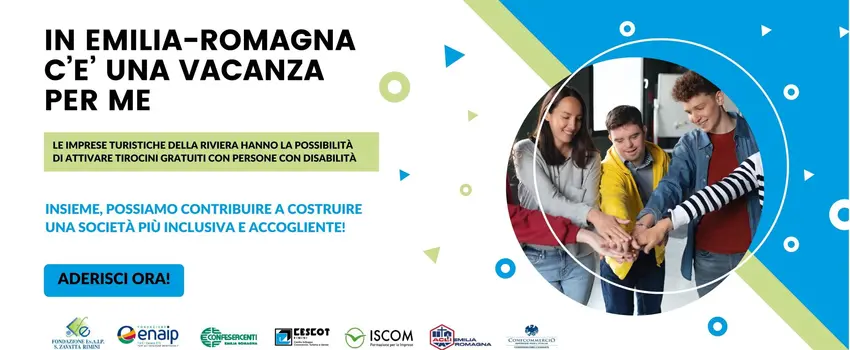 IN EMILIA ROMAGNA C'È UNA VACANZA PER ME IN EMILIA ROMAGNA C'È UNA VACANZA PER ME