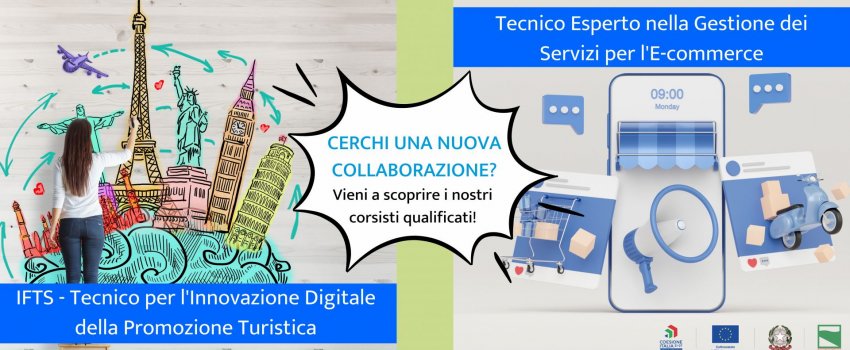Esplora le opportunità di collaborazione con i nostri ragazzi formati nel settore turistico e digitale!