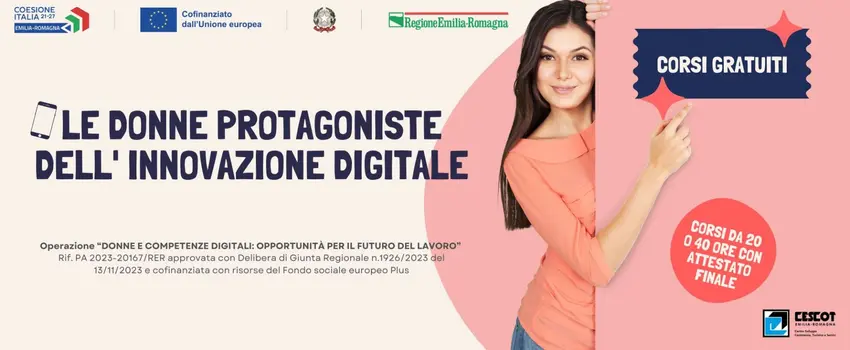 Donne e Digitale: accoppiata vincente per l’inserimento e lo sviluppo professionale Donne e Digitale: accoppiata vincente per l’inserimento e lo sviluppo professionale