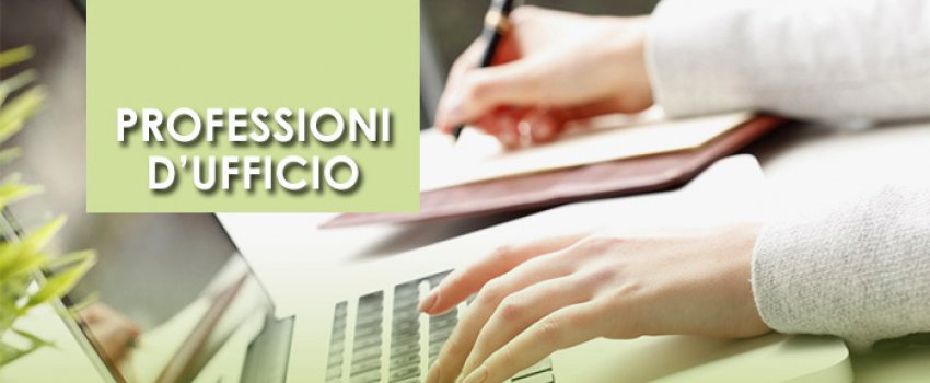 LE PROFESSIONI D’UFFICIO LE PROFESSIONI D’UFFICIO