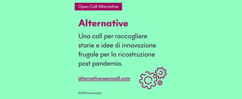 OPEN CALL ALTERNATIVE OPEN CALL ALTERNATIVE