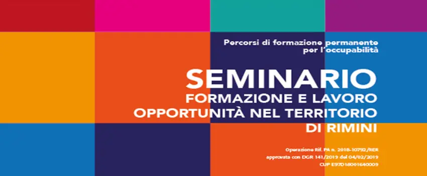 FORMAZIONE E LAVORO FORMAZIONE E LAVORO