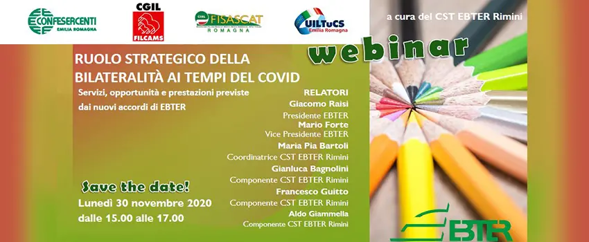 EBTER | RUOLO STRATEGICO DELLA BILATERALITÁ AI TEMPI DEL COVID EBTER | RUOLO STRATEGICO DELLA BILATERALITÁ AI TEMPI DEL COVID