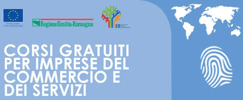 CORSI GRATUITI PER IMPRESE DEL COMMERCIO E DEI SERVIZI