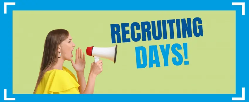 TUTTE LE DATE DEI RECRUITING DAYS, incontri informativi per aiutarti nell'inserimento lavorativo