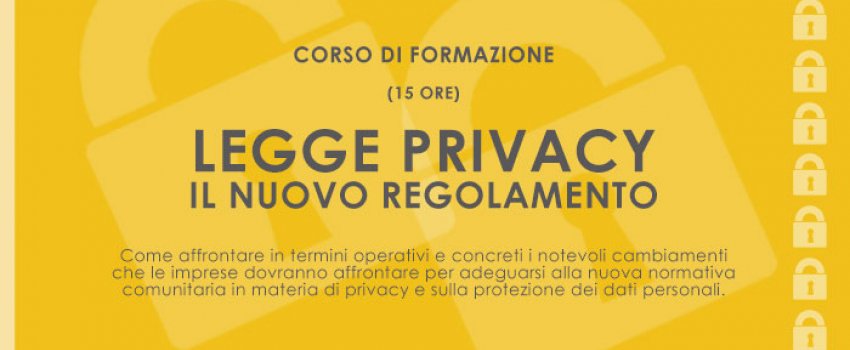 LEGGE PRIVACY