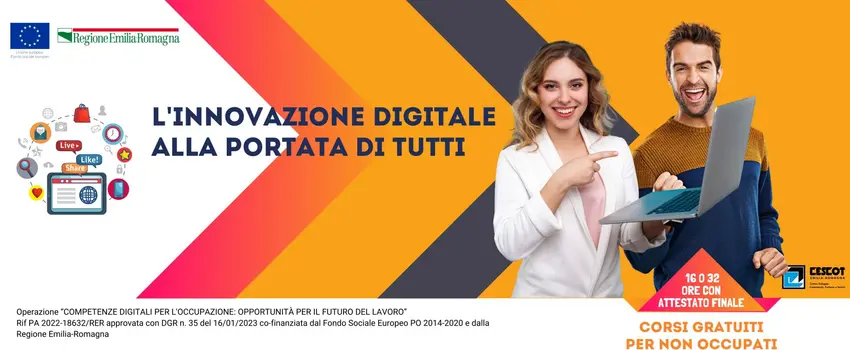 L'INNOVAZIONE DIGITALE ALLA PORTATA DI TUTTI L'INNOVAZIONE DIGITALE ALLA PORTATA DI TUTTI